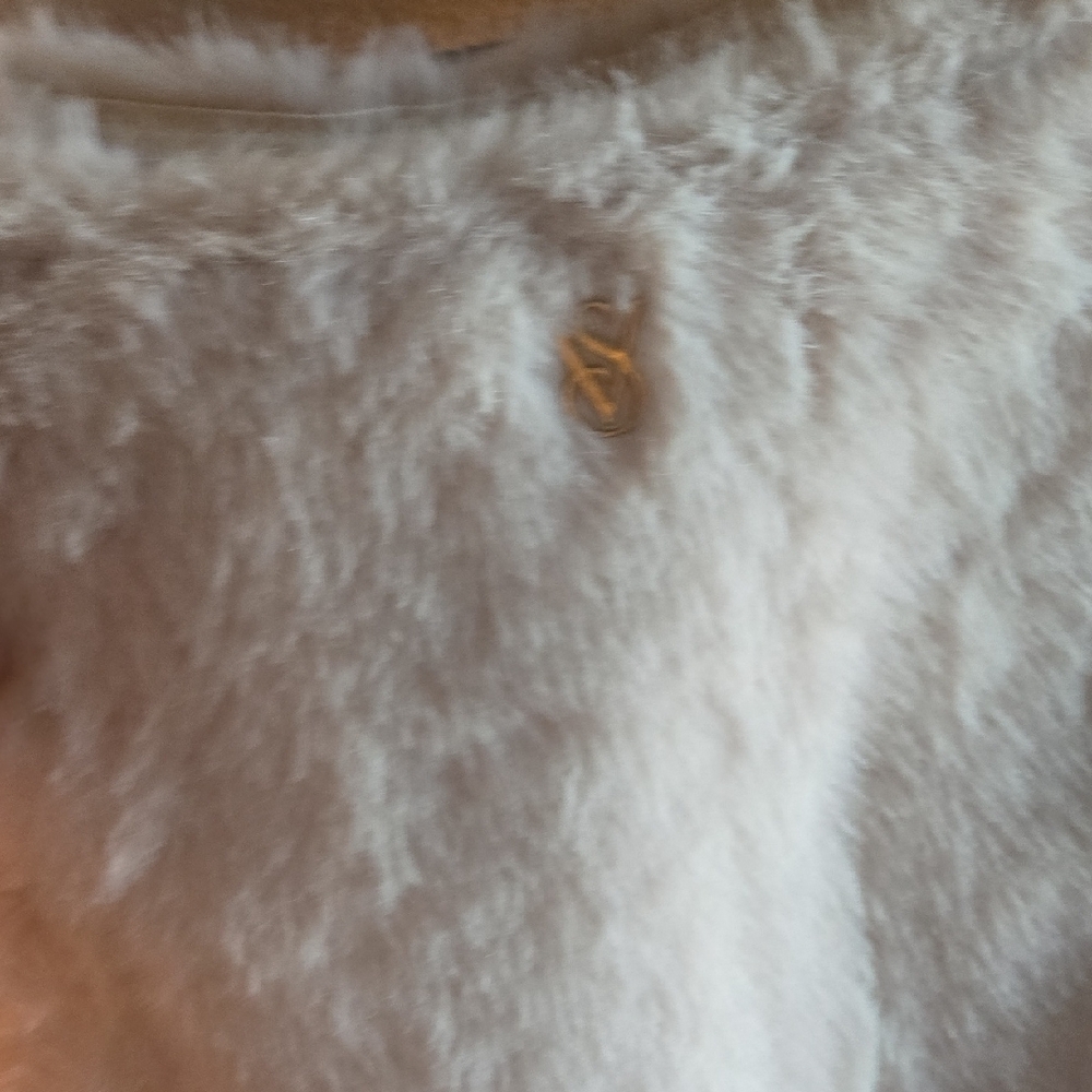 Victoria's Secret Plush Faux Fur Tote Bag in Cream - Women Bags - Picture 6 of 6